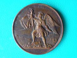 Медаль  в память взятия Севастополя.Бронза.Франция.ХIХв.