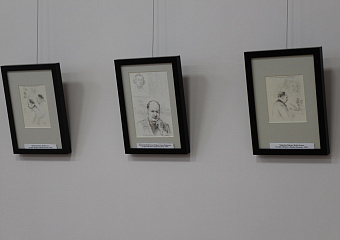 Выставка «Художественная Коласиана – графика: прижизненные портреты Якуба Коласа. Художественные работы Семена Геруса»
