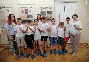 11 августа в музее И. Д. Василенко  состоялась музейная программа " Артемка и его друзья - вместе с нами навсегда!"